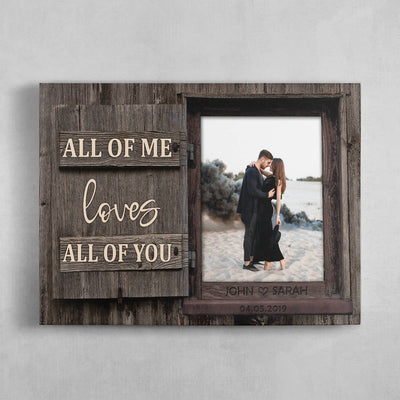 All Of Me Loves All Of You Wall Art