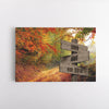 Autumn Road Name Signs Canvas Art