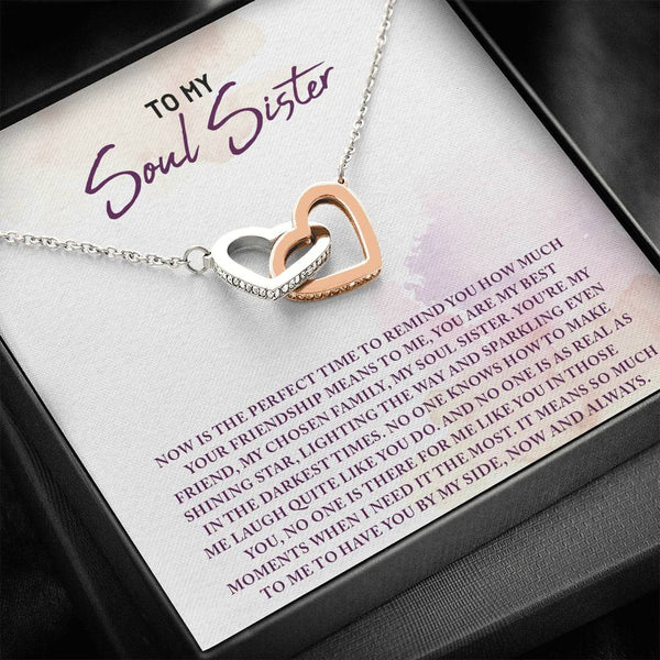 Soul Sister Necklace | Best Friend Gift | Annabel Jewellery